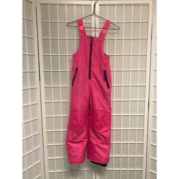 Girls Pink Champion Snowsuit - Picture 1 of 4